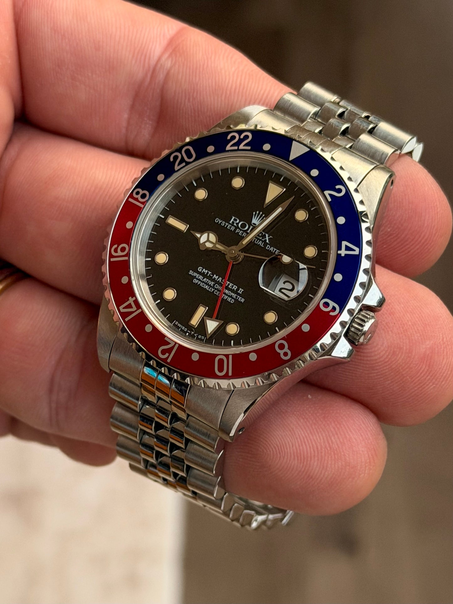 1991 Rolex GMT-Master II “Pepsi” | 16710 | Box, Books & Tags