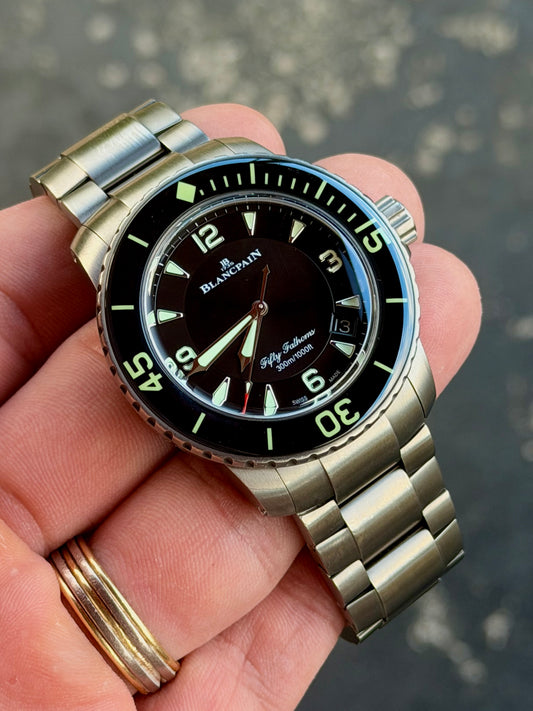 2024 Blancpain Fifty Fathoms Automatique | Titanium | Full Set | 5015-12B30-98B