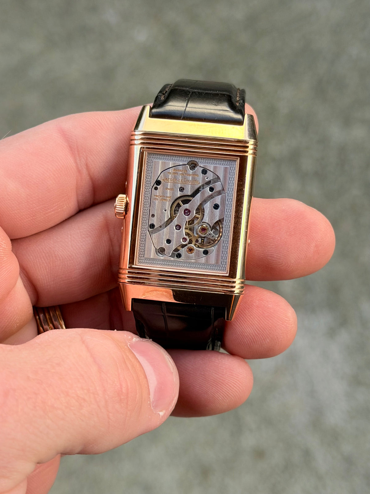 Jaeger-LeCoultre Grande Reverso Calendar | Q3752520 | 18K Pink Gold