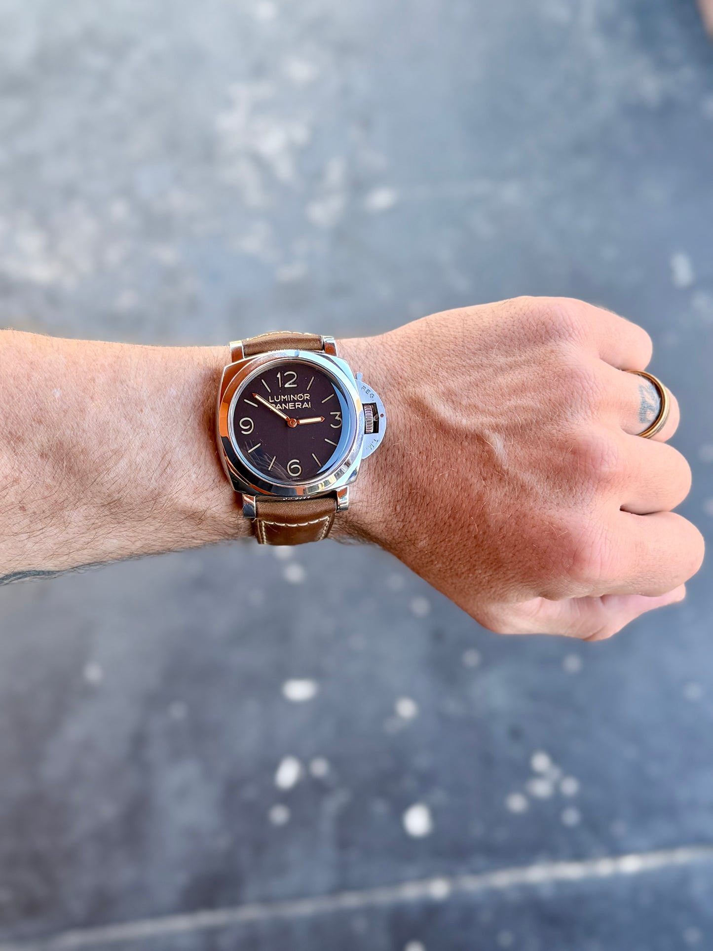 2011 Panerai Luminor 1950 3 Days | PAM00372 | Full Set + 4 Straps + Spare Crystal