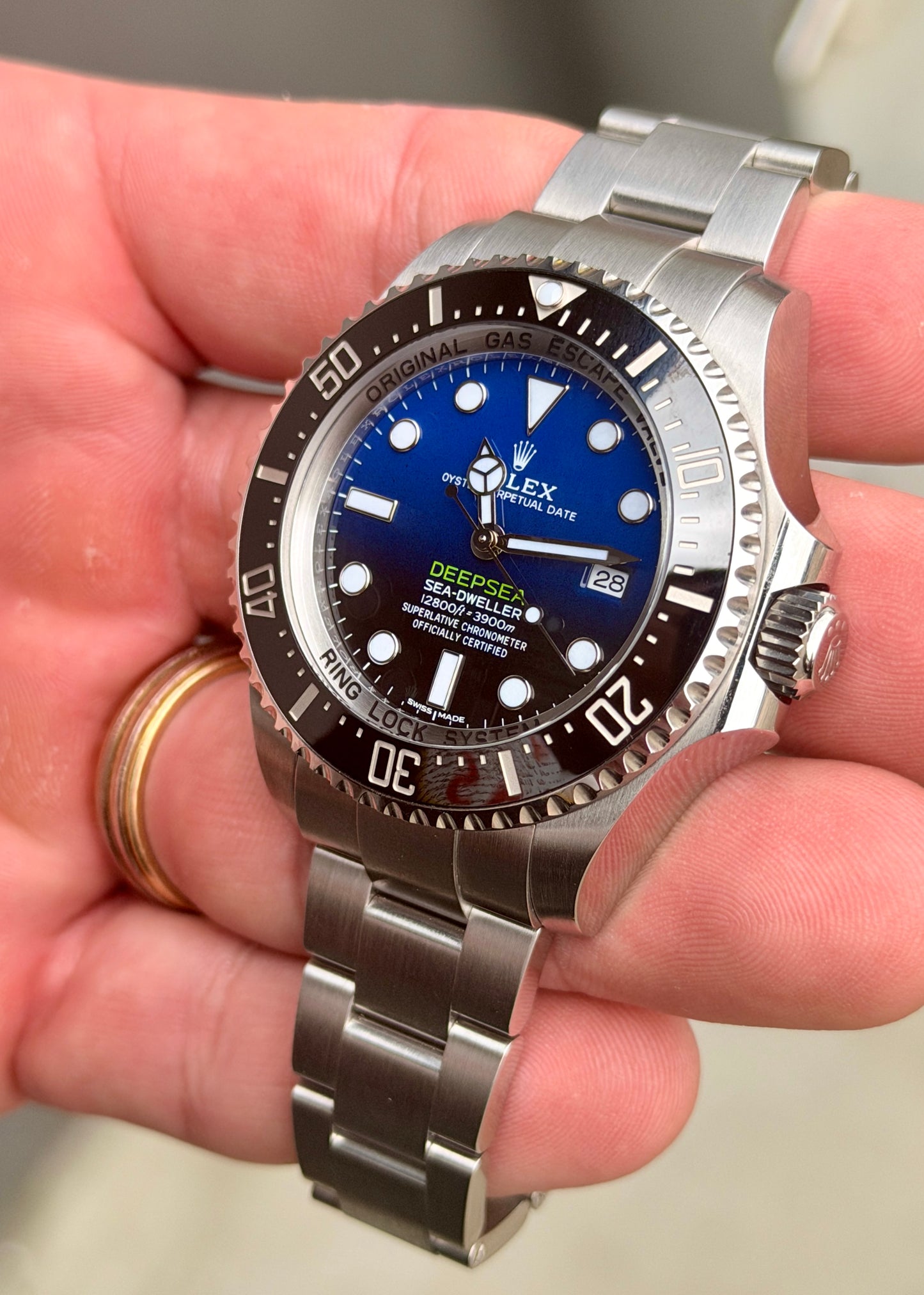 2018 Rolex Deepsea “James Cameron” D-Blue – Full Set