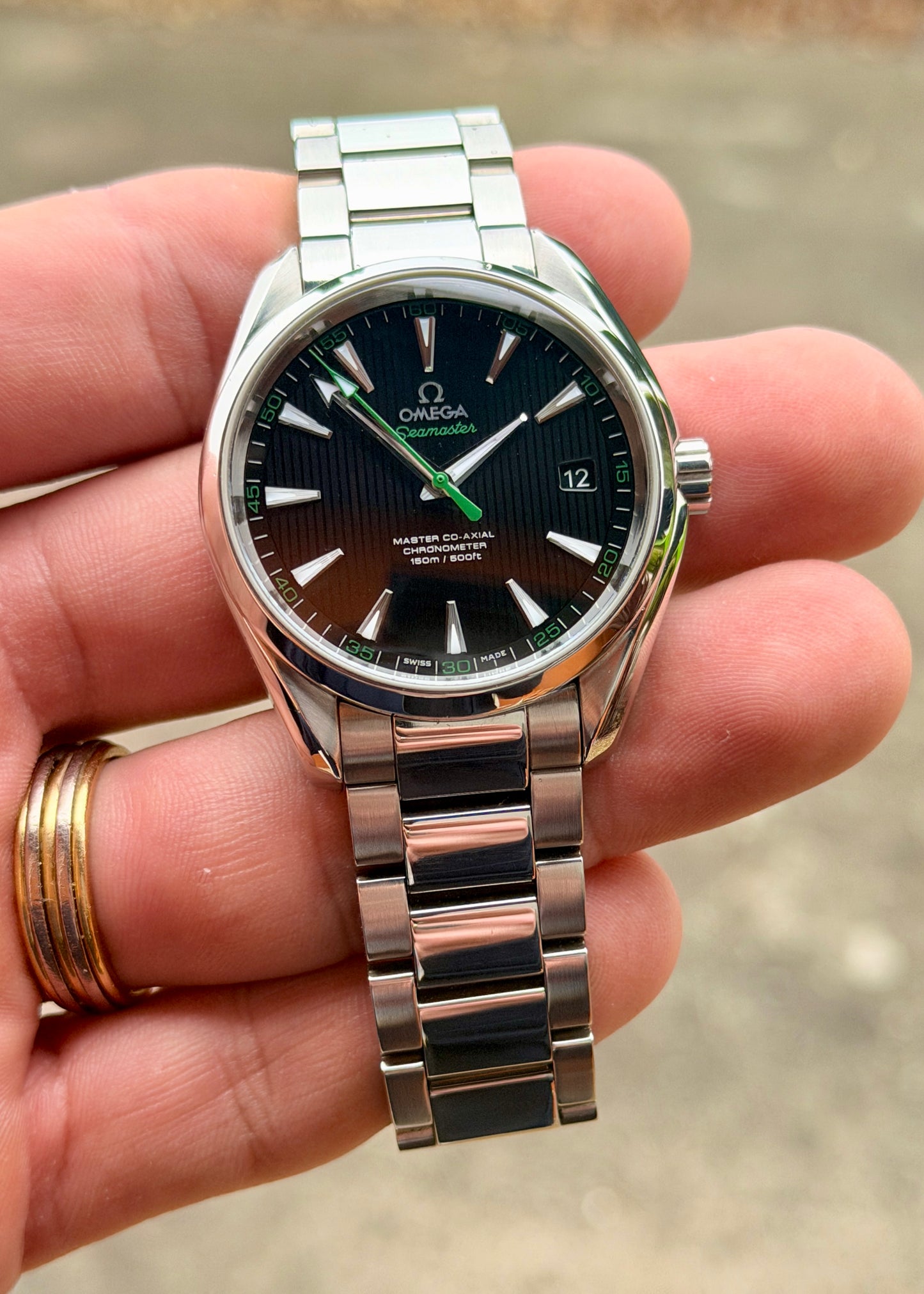 2022 Omega Aquaterra “Golf” - Full Set