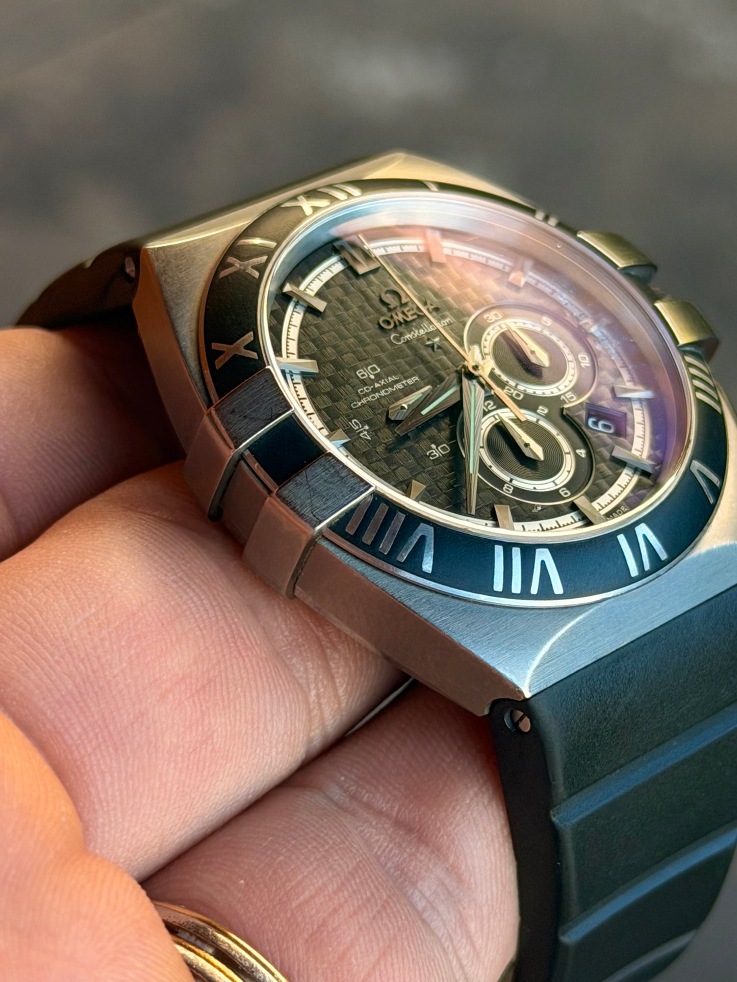 Omega Constellation Double Eagle | 121.92.41.50.01.001 | Full Titanium | Full Set