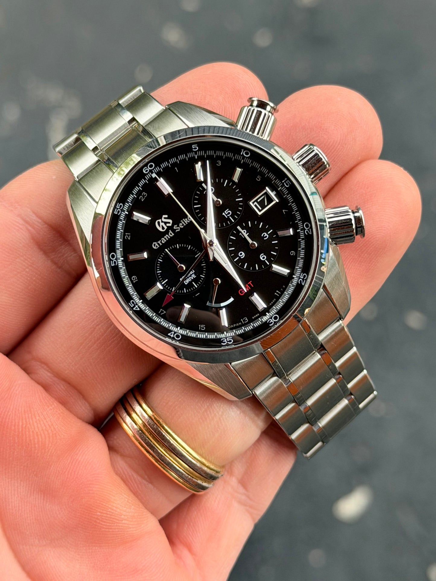 Grand Seiko Spring Drive Chronograph GMT SBGC203 | 2024 | Full Set
