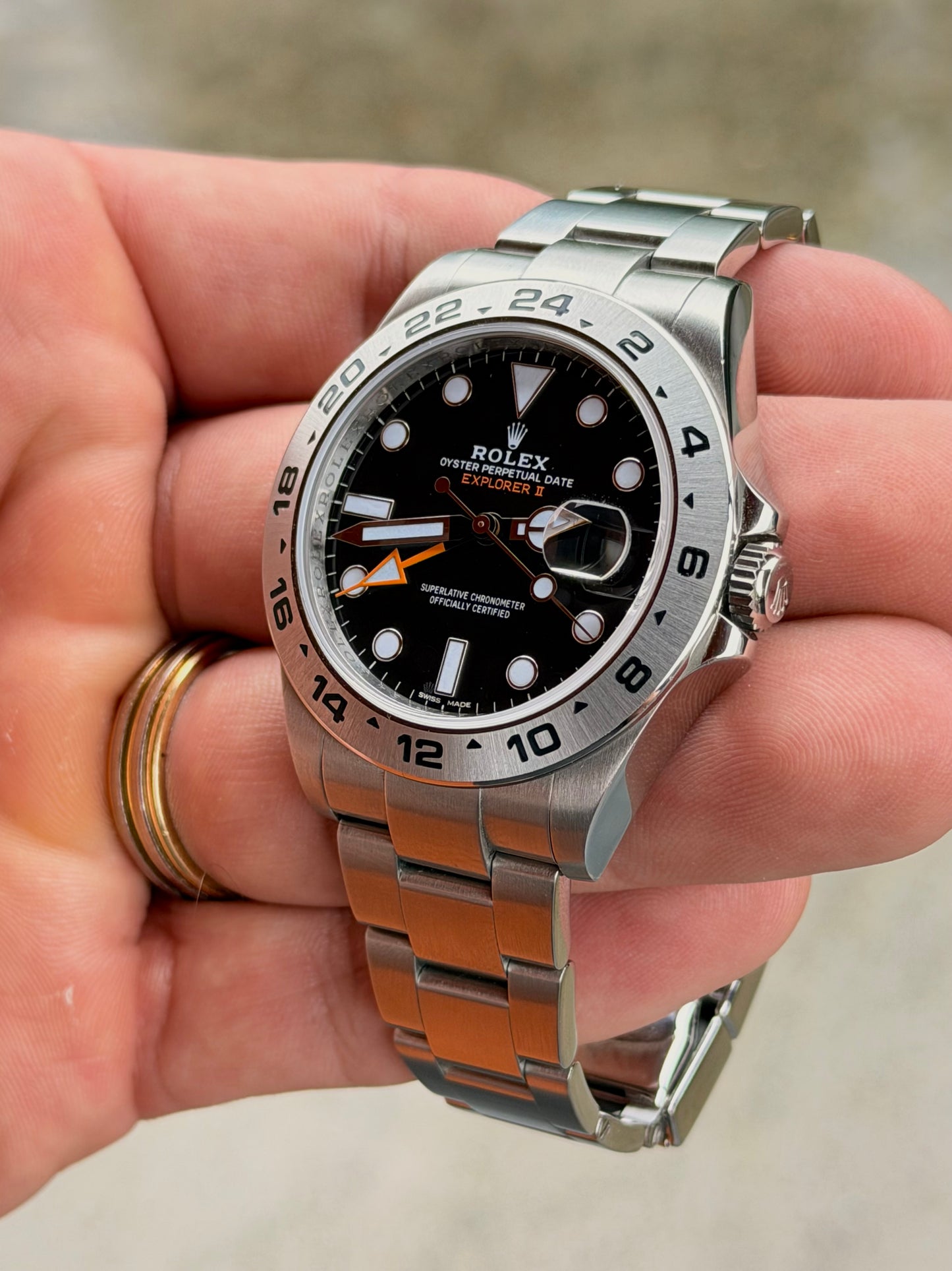 Circa 2017 Rolex Explorer II 216570 + 2023 RSC