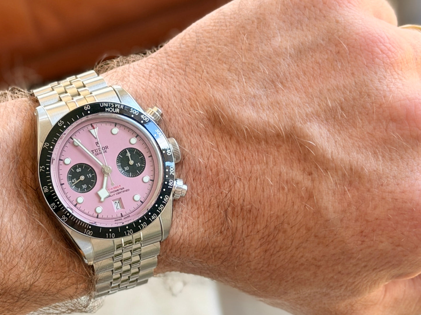 2024 LNIB Tudor Flamingo Chrono - Full Set + Protective Stickers