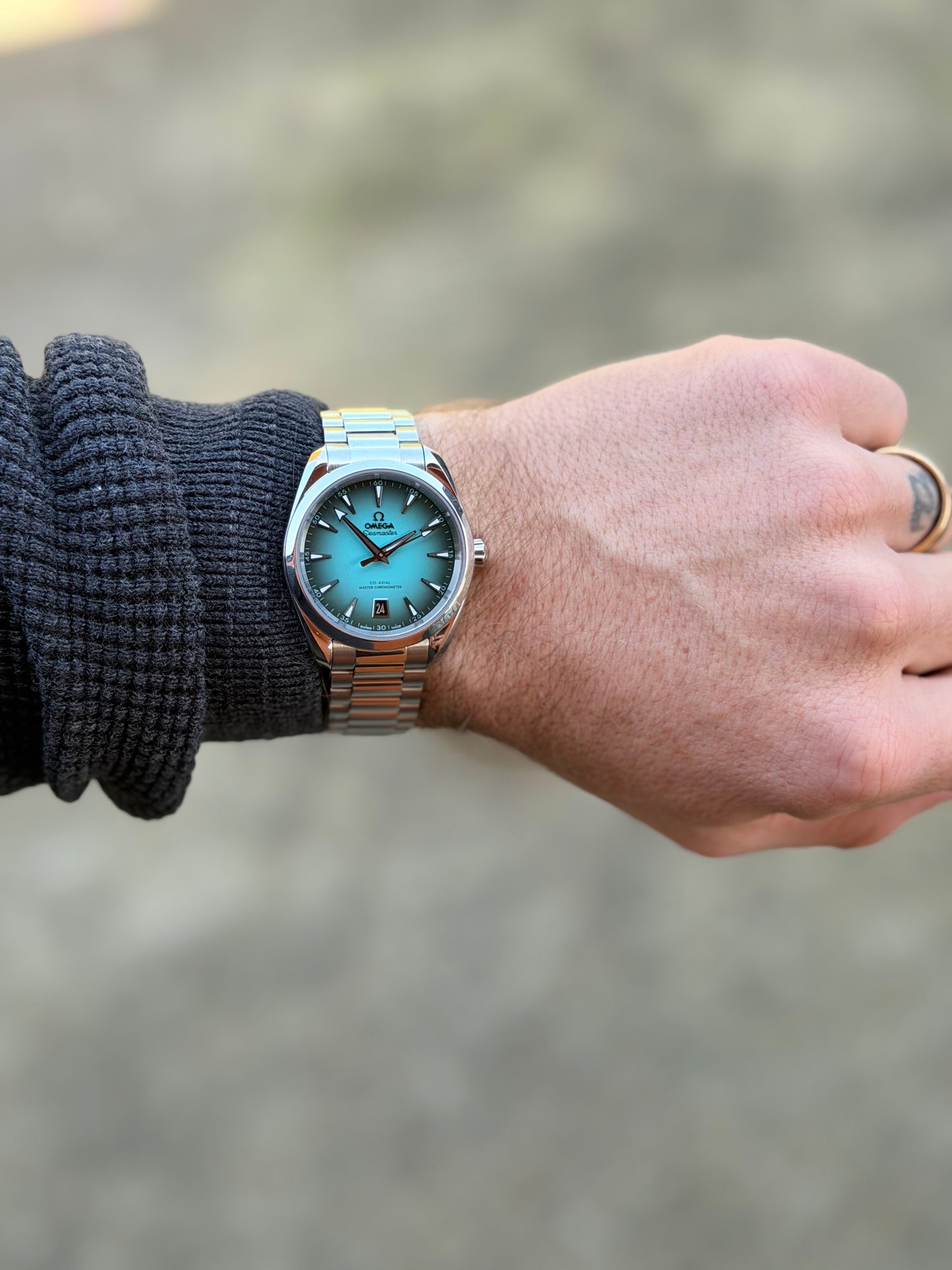 2026 Omega Seamaster Aqua Terra 38 | Turquoise Dial | Full Set