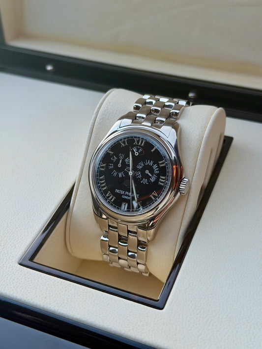 Circa 2000 Patek Philippe Annual Calendar | Moonphase | 18k White Gold | 5036/1