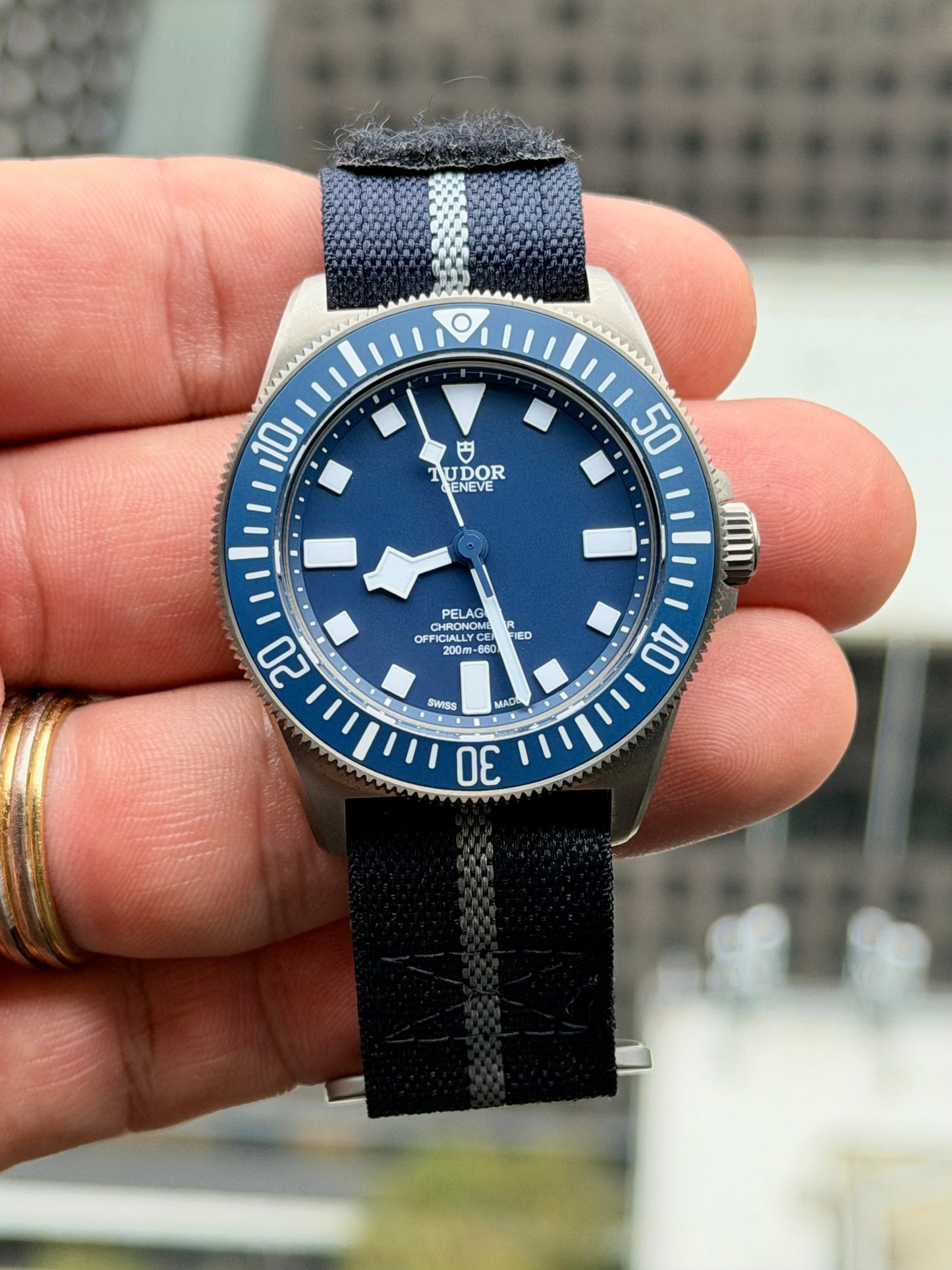 2023 Tudor Pelagos FXD Marine Nationale | Box and Papers