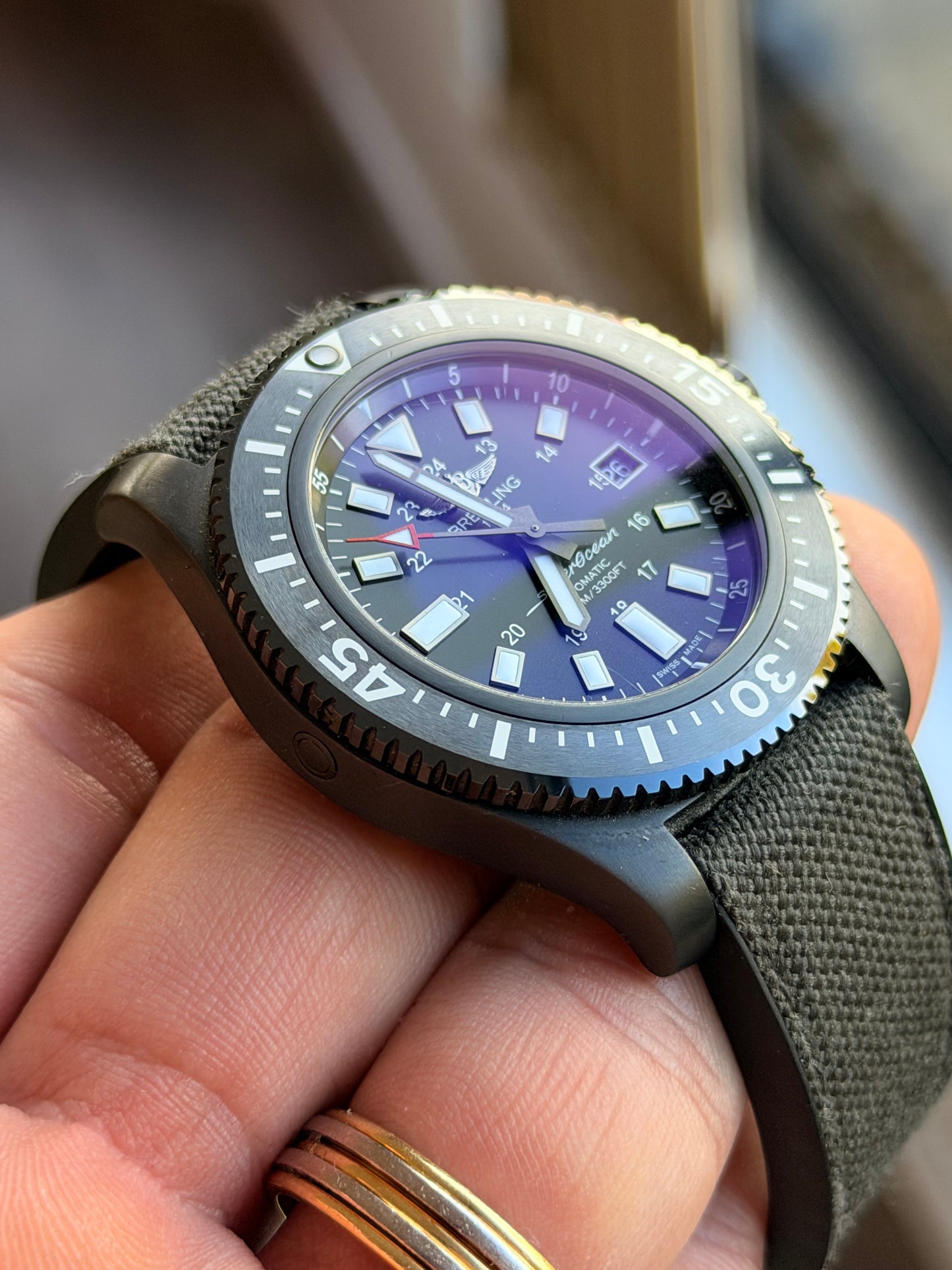 Breitling Superocean 44 Special Blacksteel | 2018 | Full Set