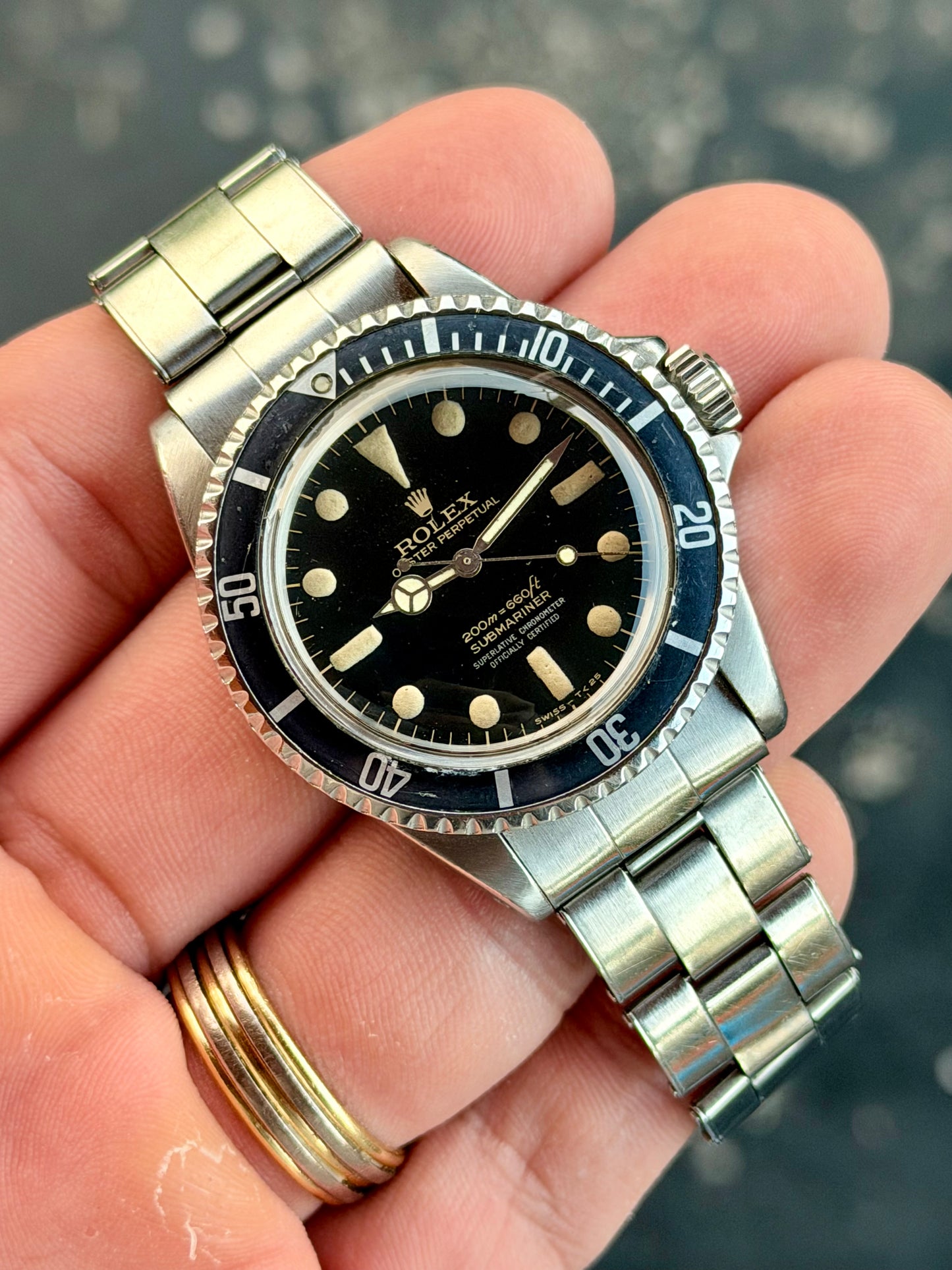 1966 Rolex Submariner 5512 | Gilt “Bart Dial” with Box