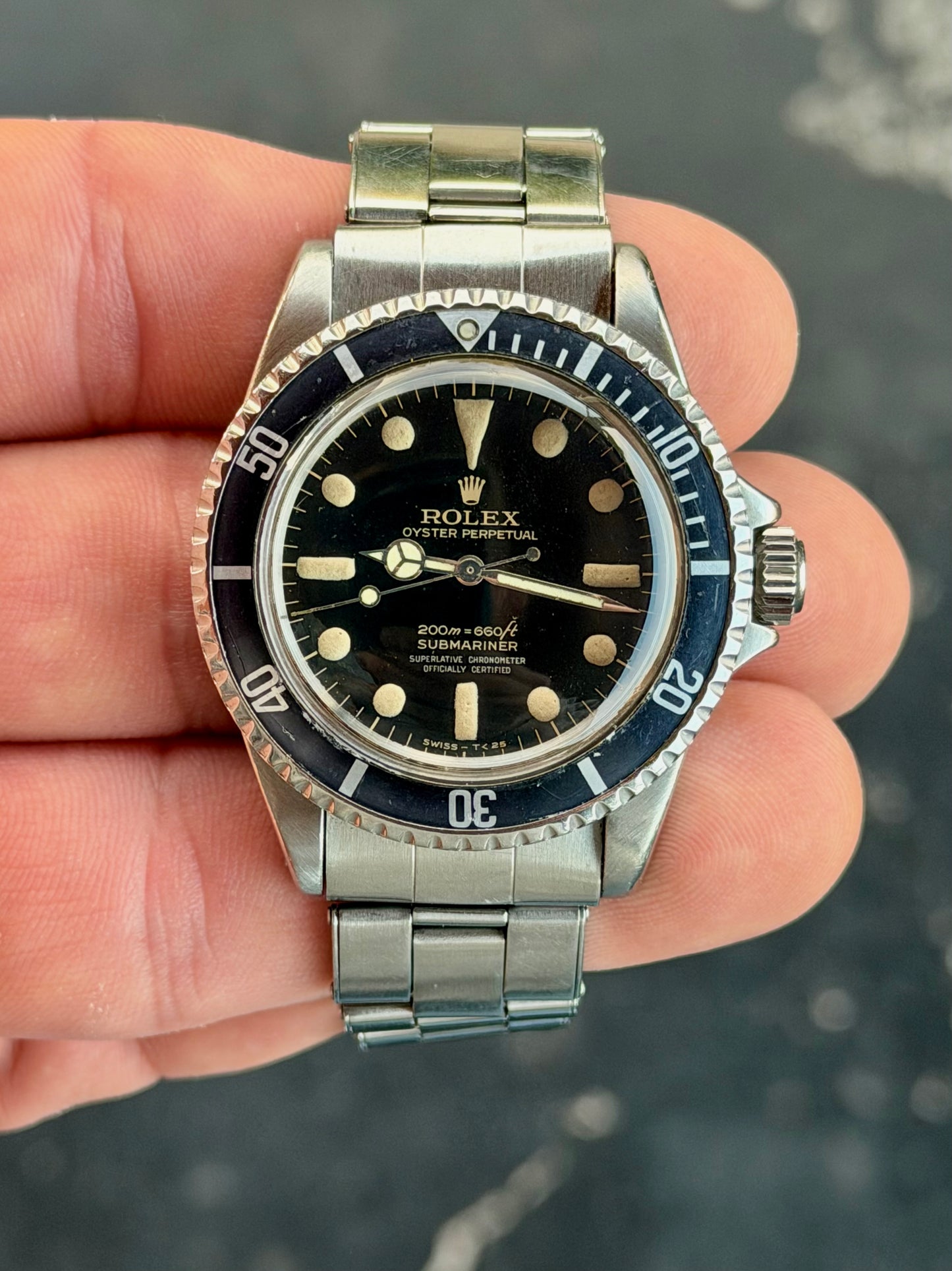 1966 Rolex Submariner 5512 | Gilt “Bart Dial” with Box