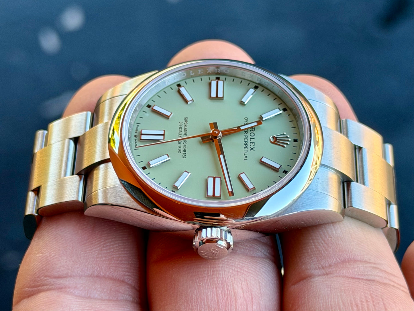 2025 Rolex OP41 -Pistachio LNIB