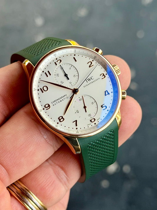 2014 IWC Portuguese Chronograph 40.9mm 18k Rose Gold | IW371480