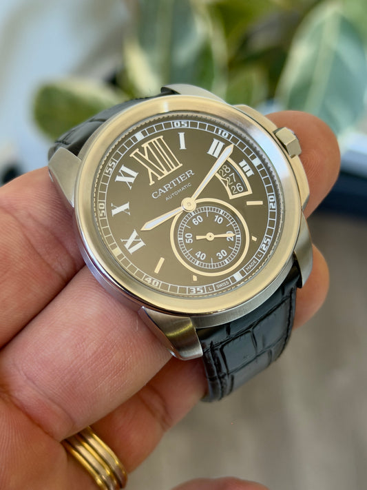2010 Cartier Calibre de Cartier | 42mm | Black Dial | Full Set