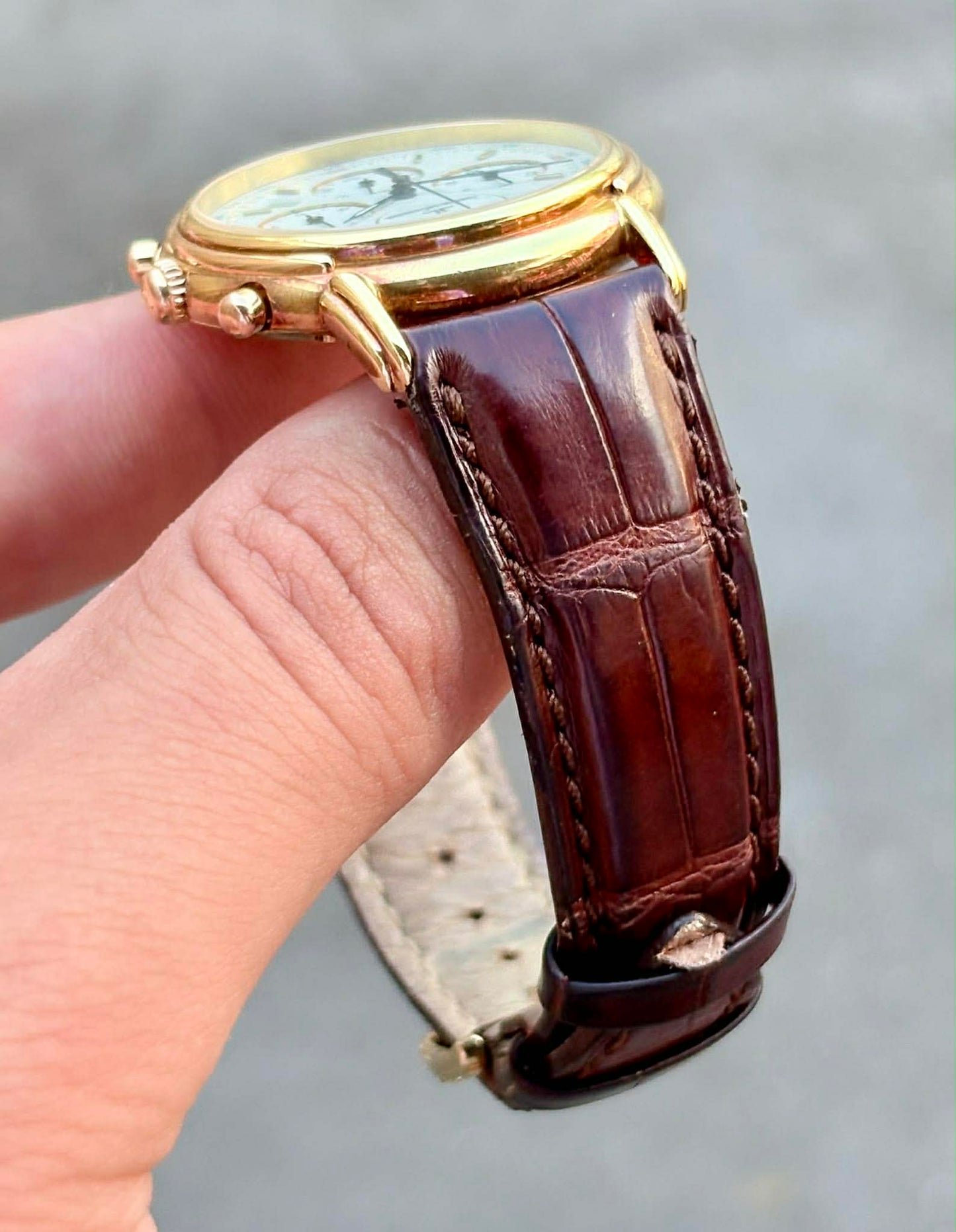 Jaeger-LeCoultre Odysseus | Ref. 165.7.3S | Chronograph Moonphase Pulsometer | 18k Yellow Gold