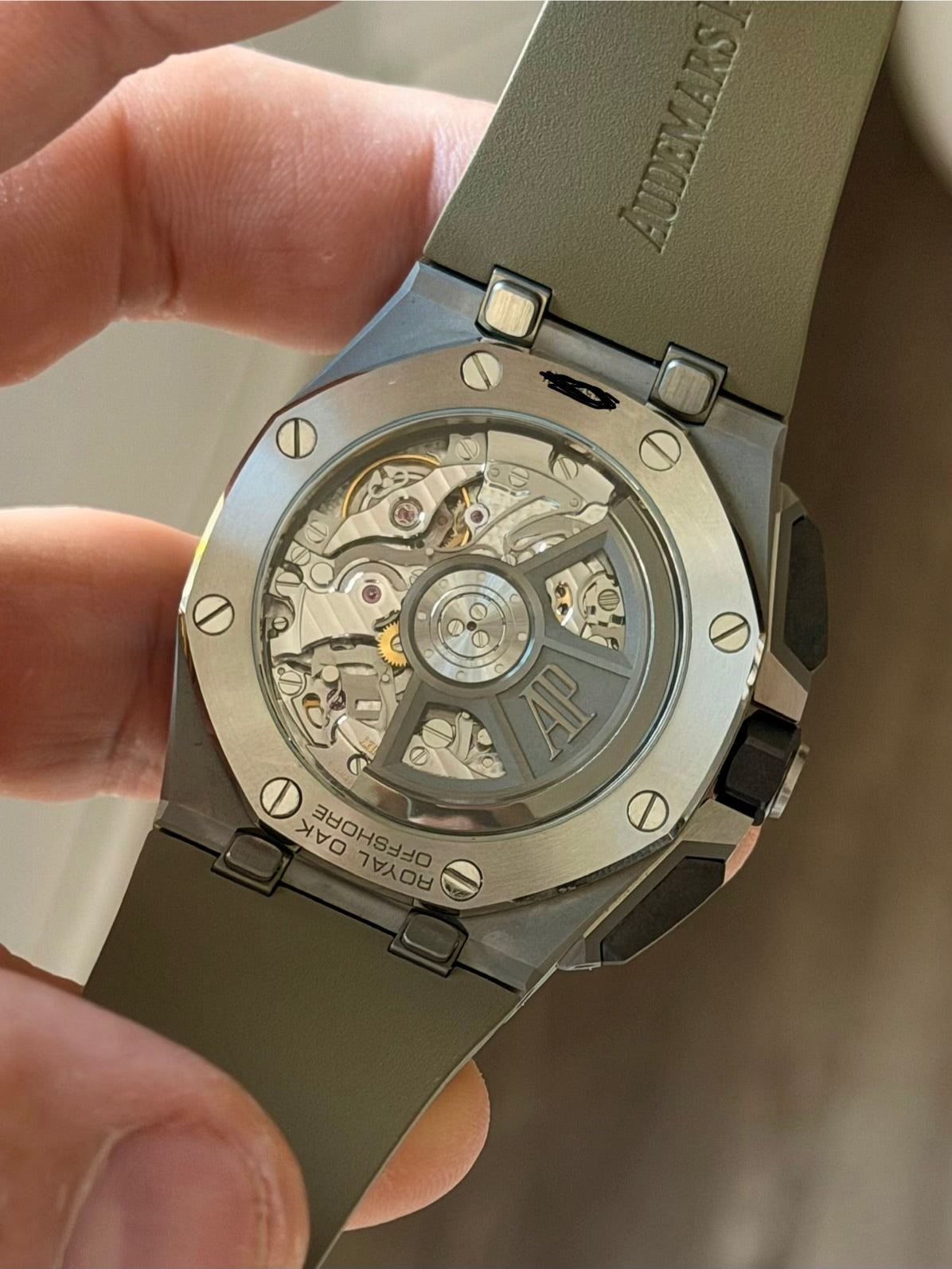 Audemars Piguet Royal Oak Offshore Chronograph 26420SO.OO.A600CA.01 | Smoked Taupe | Full Set