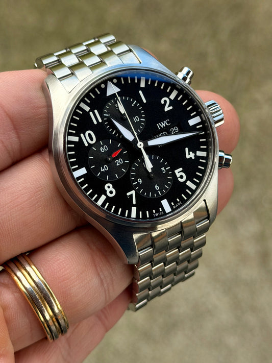 2018 IWC Pilot’s Watch Chronograph | IW377710 | Full Set