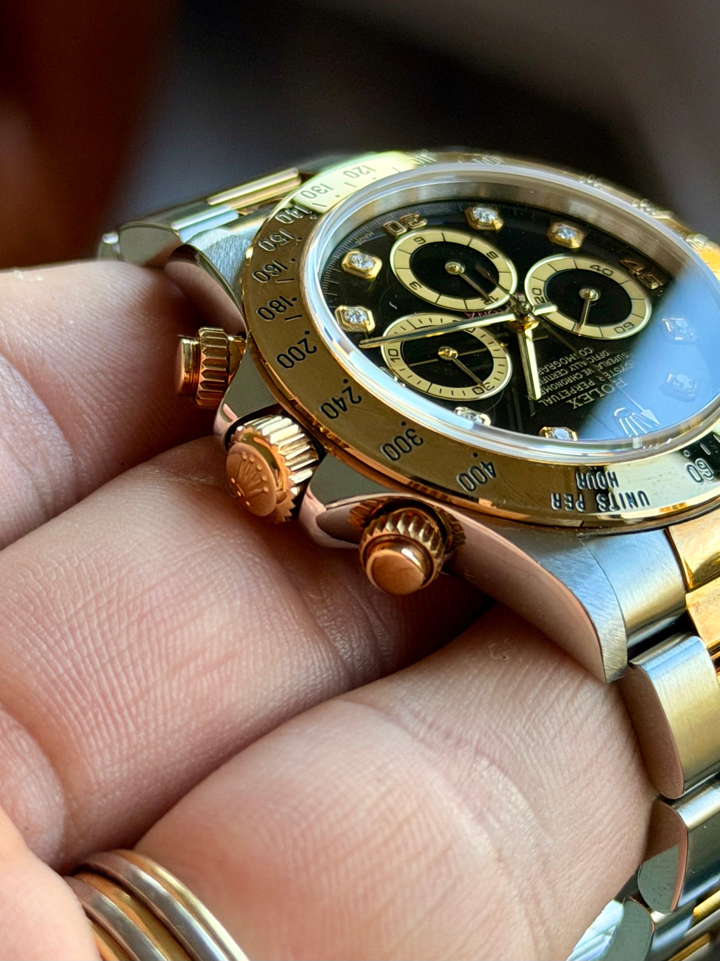 1996 Rolex Daytona 16523 “Zenith” | Black Diamond Dial | Watch Only