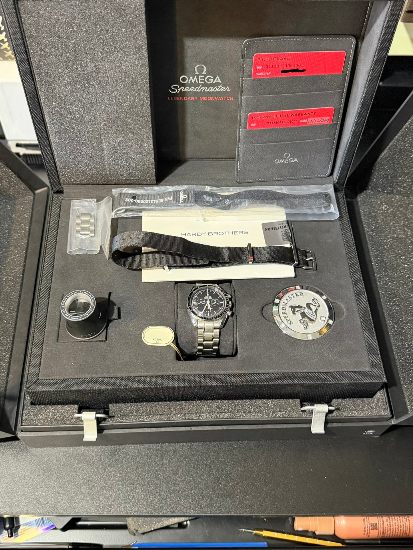2019 Omega Speedmaster Professional Moonwatch | Hesalite | 311.30.42.30.01.005 | One Owner | Full Set