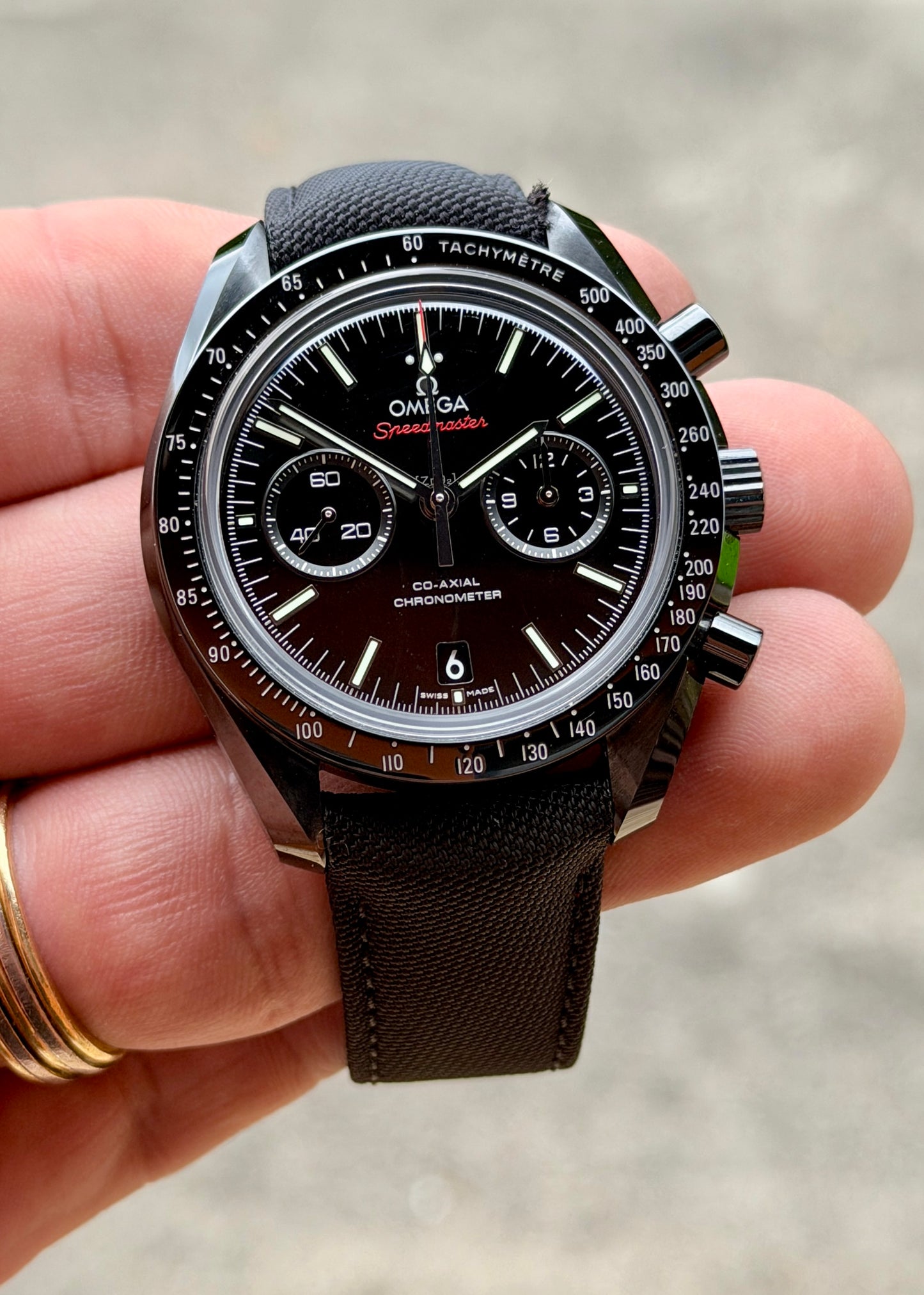 2014 Omega Speedmaster Dark Side of the Moon | Full Set