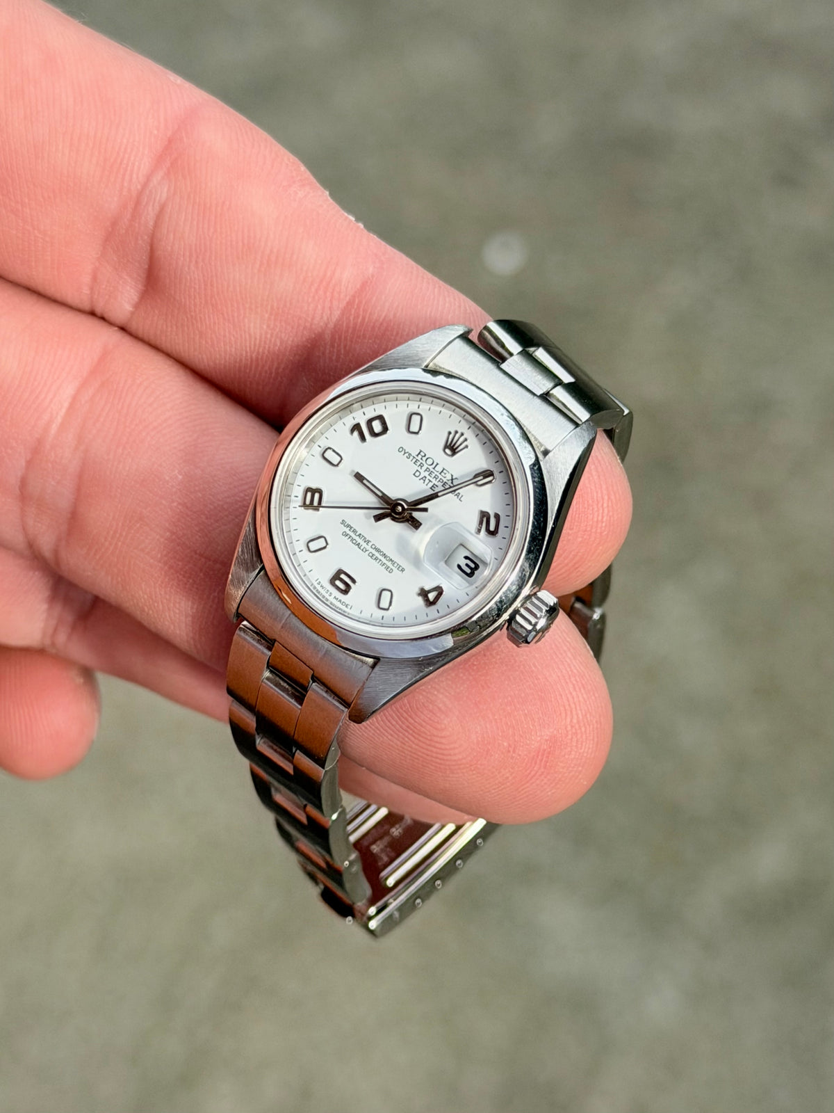 2001 Rolex Oyster Perpetual Date 26 | 79160 | White Arabic Dial