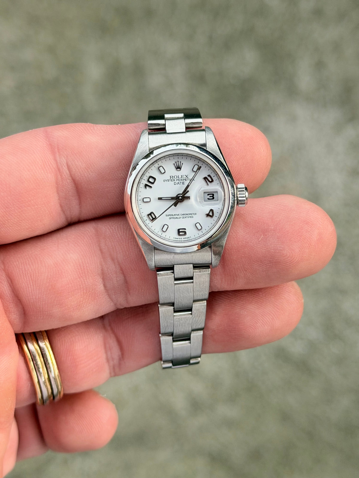 2001 Rolex Oyster Perpetual Date 26 | 79160 | White Arabic Dial