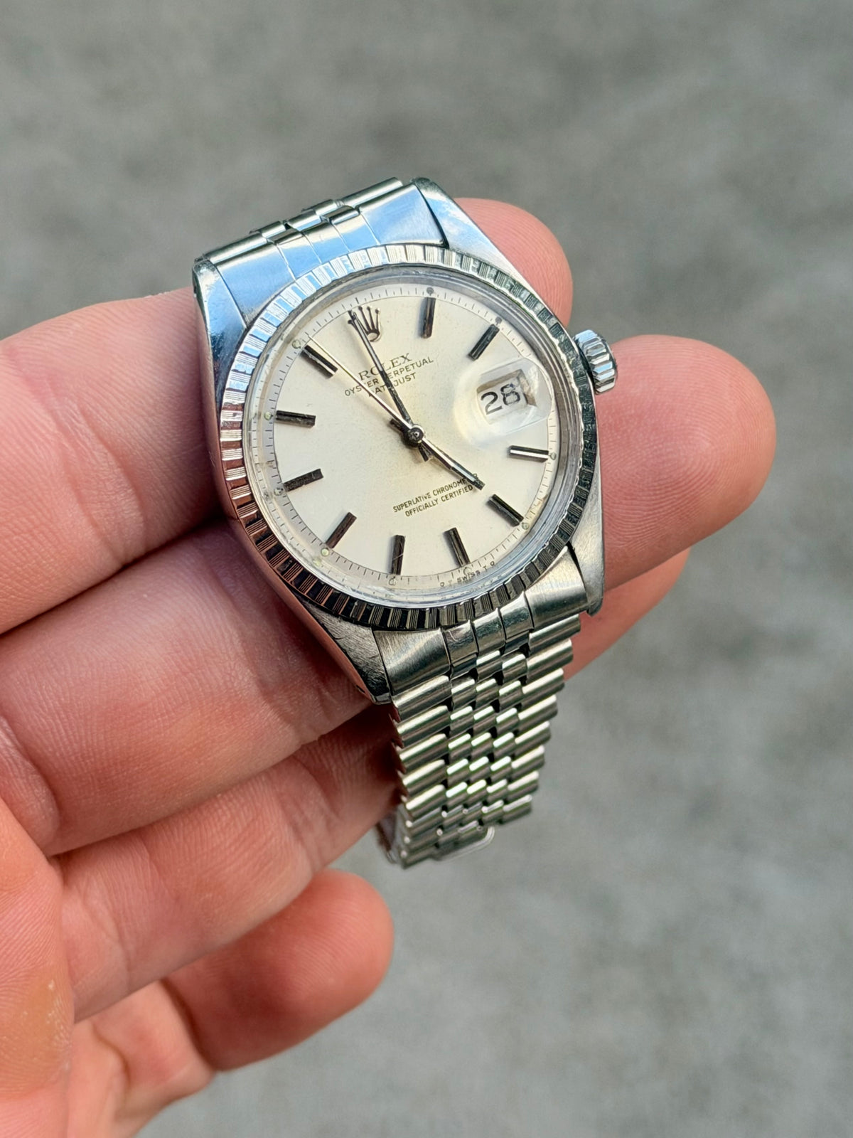 1973 Rolex Datejust 36 “Sigma Dial” | 1603 | Silver Dial