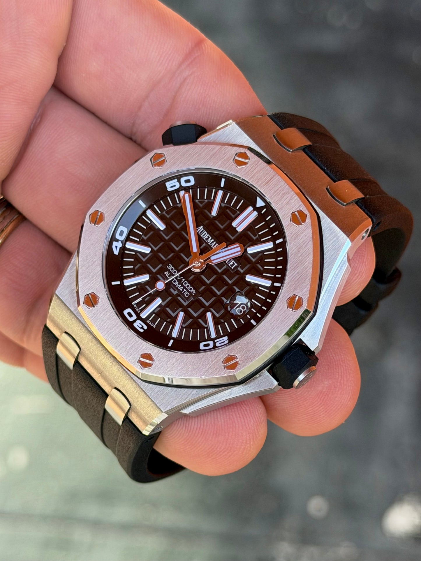 2018 Audemars Piguet Royal Oak Offshore Diver | 15710ST.OO.A002CA.01 | Full Set