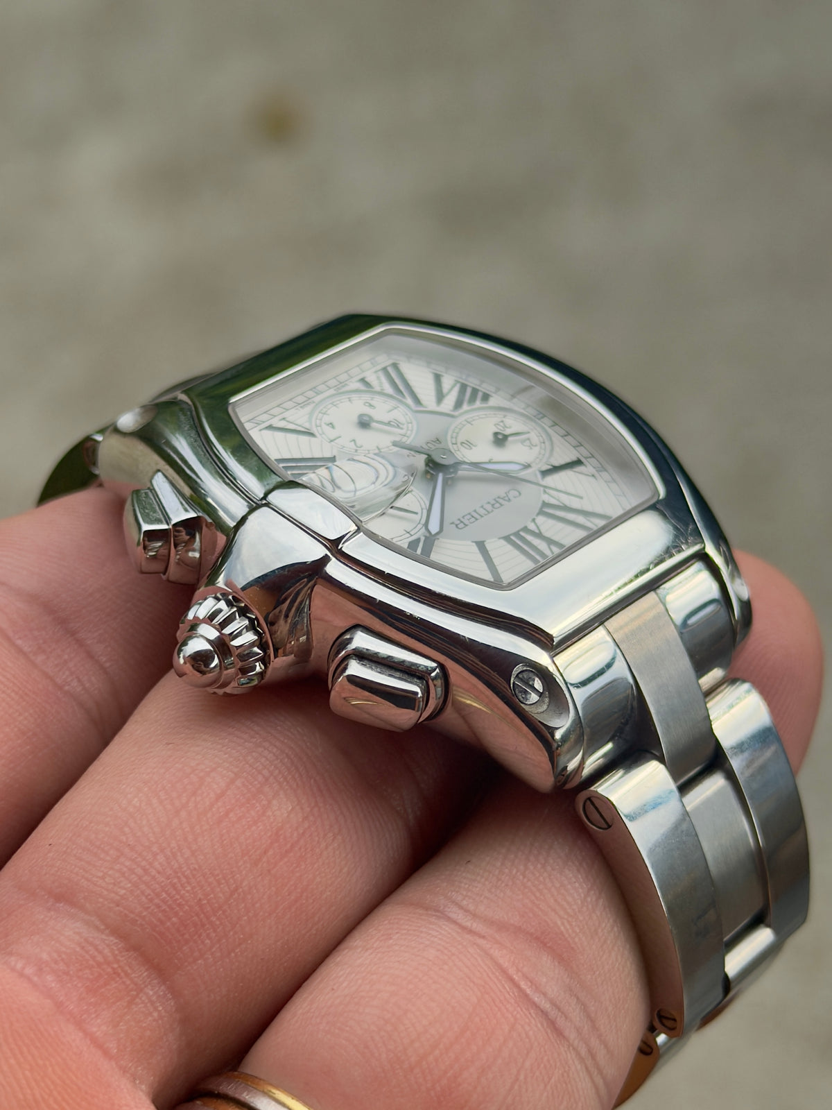2014 Cartier Roadster Chronograph XL | W62019X6 | Watch, Box & Books