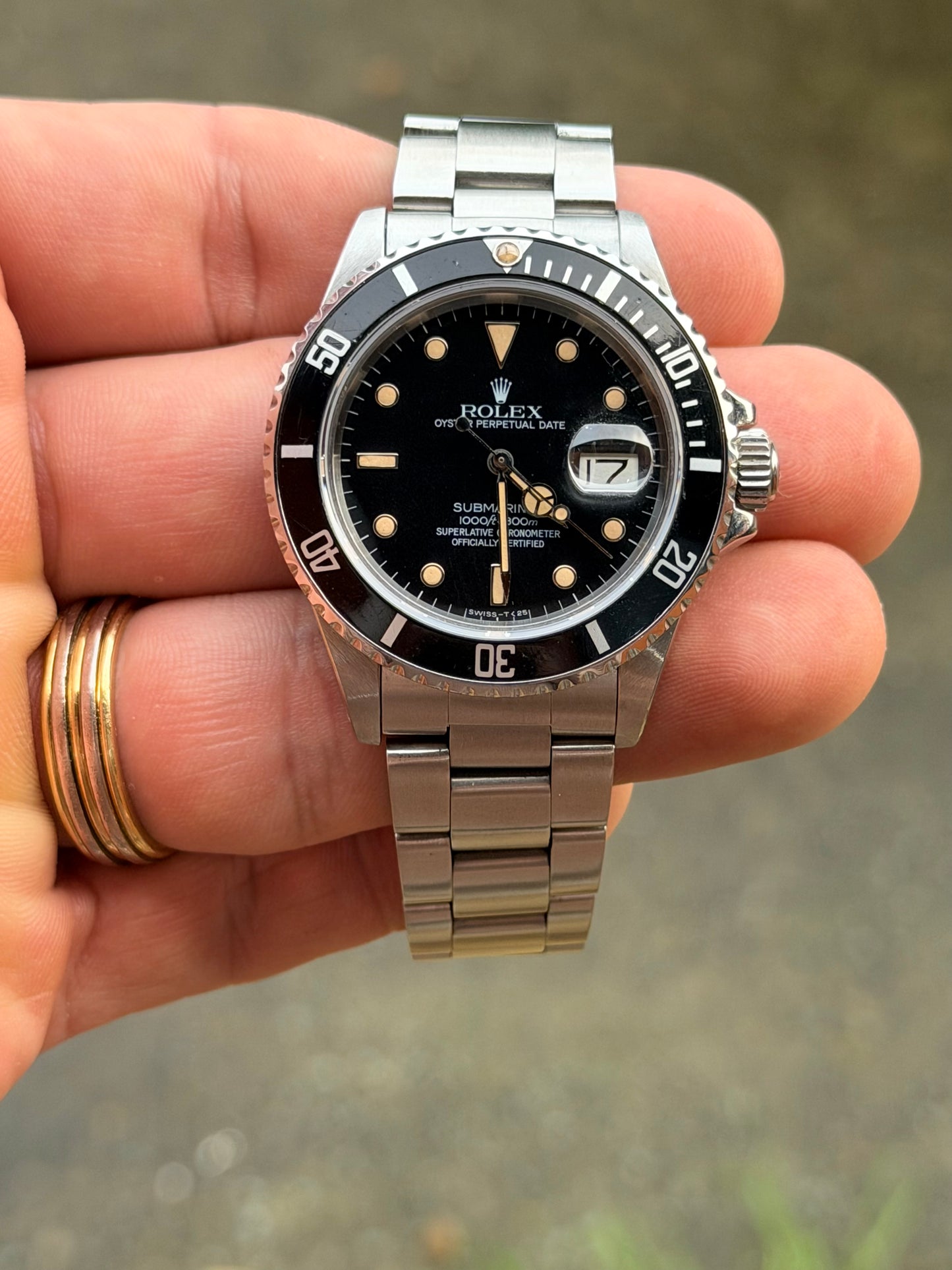 1985 Rolex Submariner Date 16800 | Butterscotch Dial