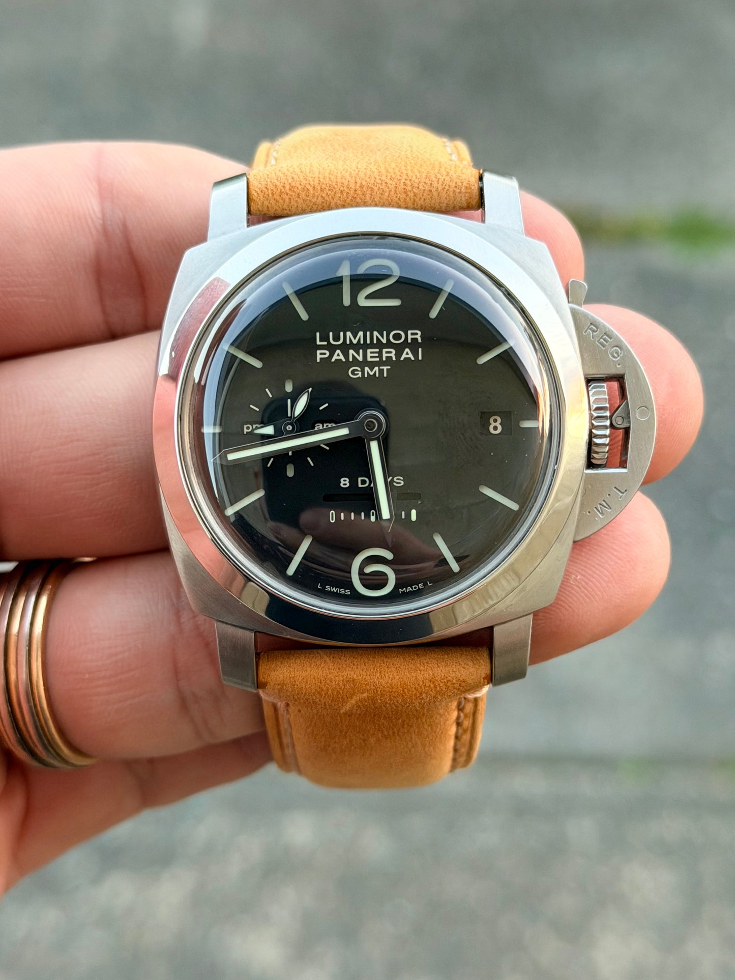 2022 Panerai Luminor 1950 8 Days GMT | PAM00233 | Full Set