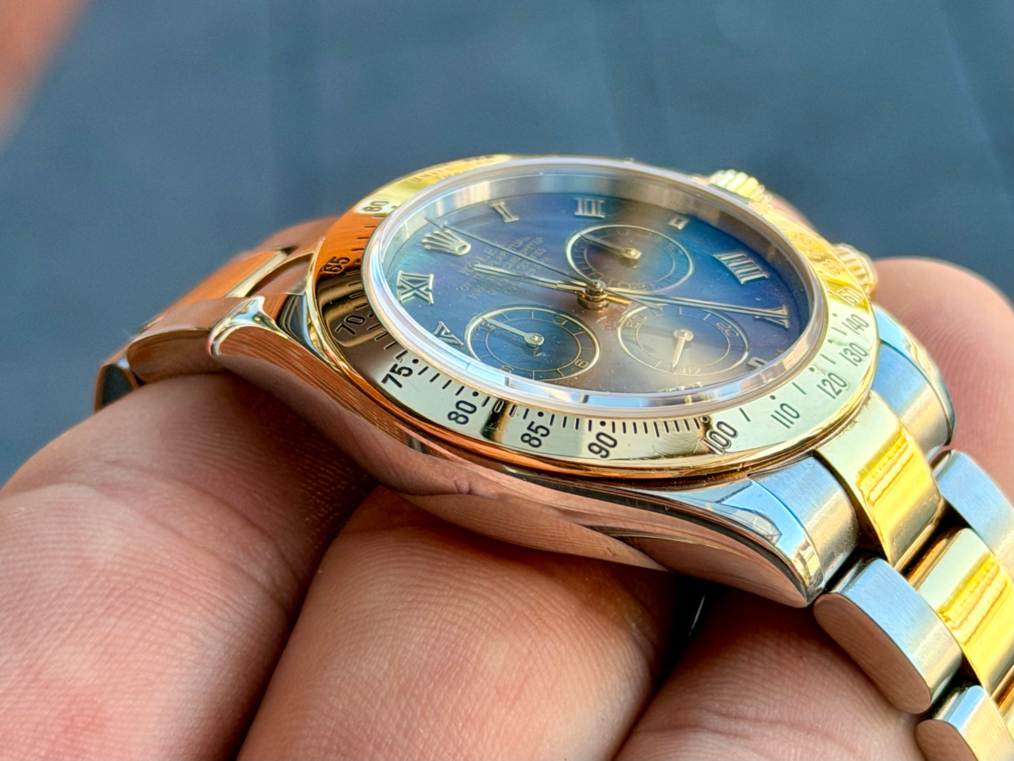 2004 Rolex Daytona 116523 – Tahitian Mother of Pearl Dial – Just Serviced