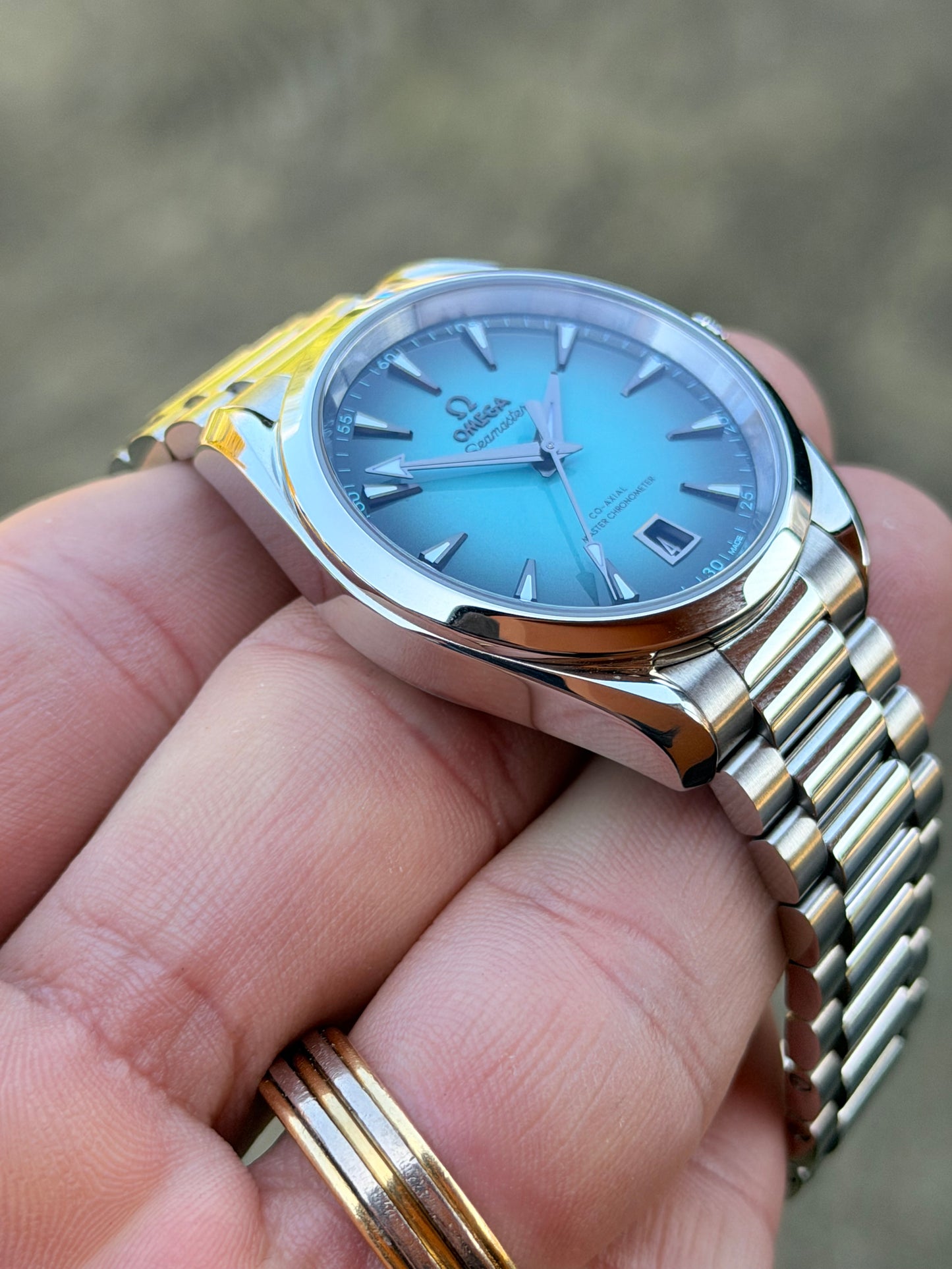 2026 Omega Seamaster Aqua Terra 38 | Turquoise Dial | Full Set