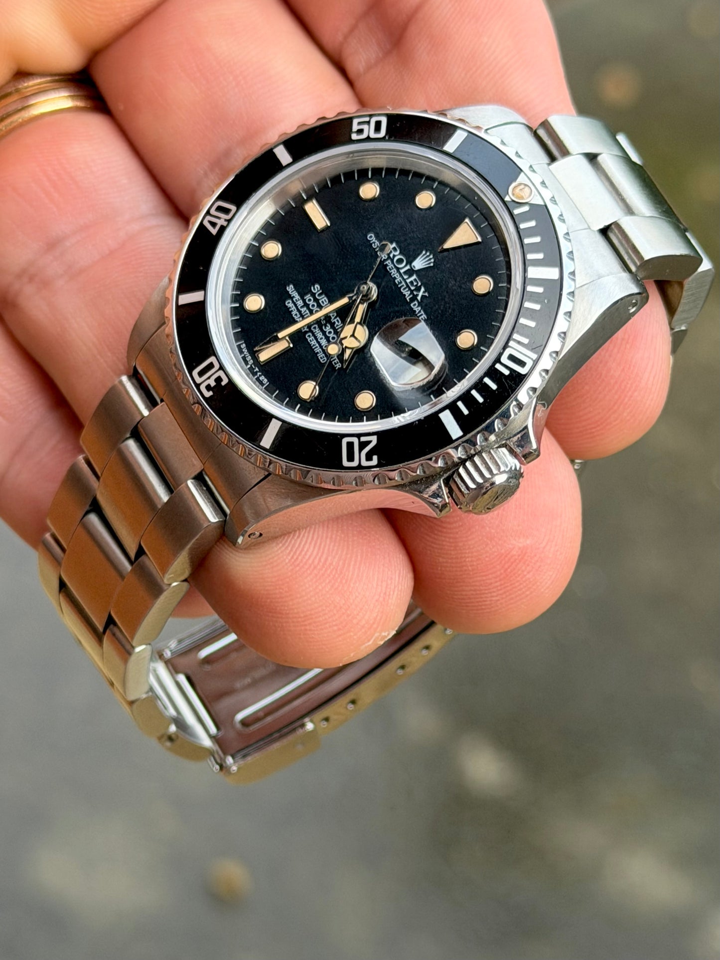 1985 Rolex Submariner Date 16800 | Butterscotch Dial