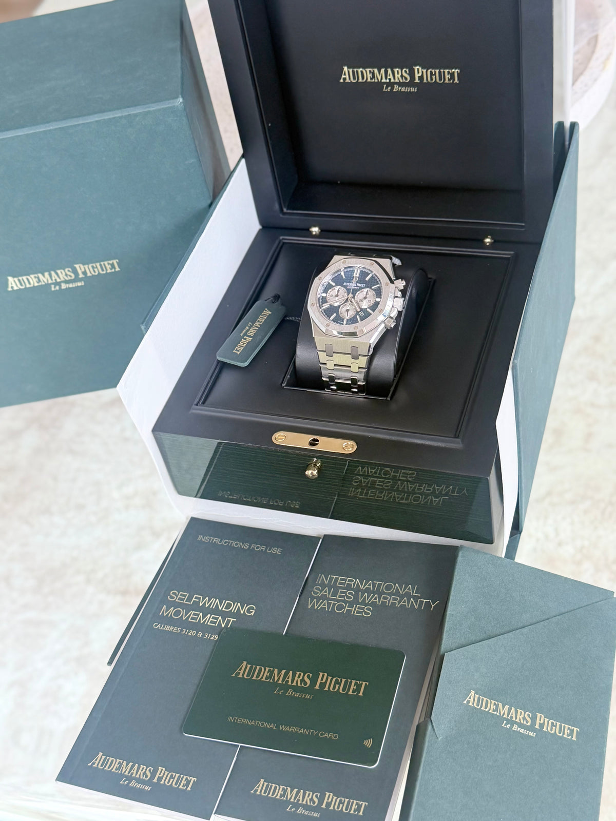 2020 Audemars Piguet Royal Oak Chronograph | 26331ST | Blue Dial