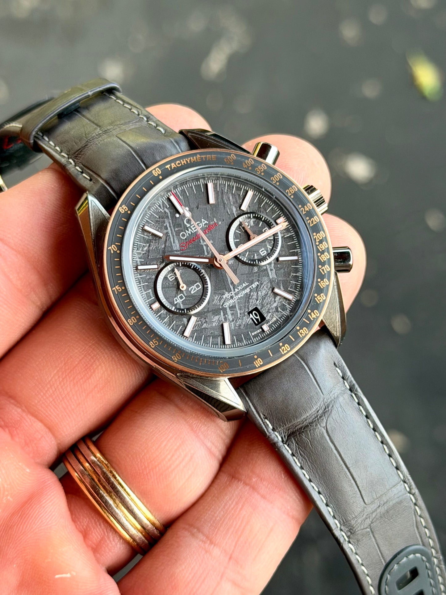 2020 Omega Speedmaster Grey Side of the Moon “Meteorite” | 44.25mm Grey Ceramic | Full Set | NOS