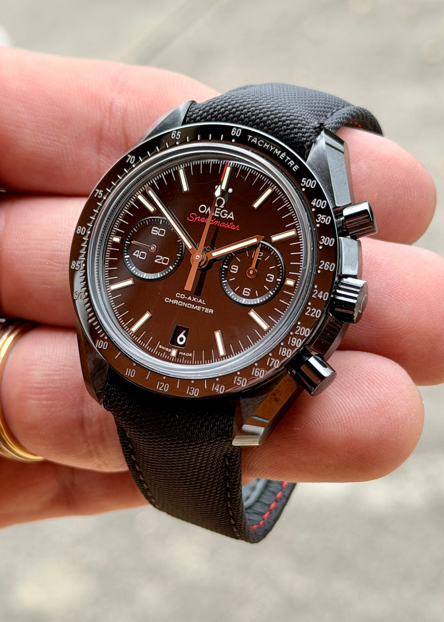 2014 Omega Speedmaster Dark Side of the Moon | Full Set