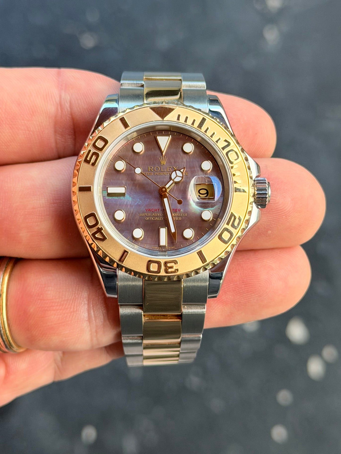 2005 Rolex Yacht-Master 16623 | Tahitian Mother of Pearl Dial
