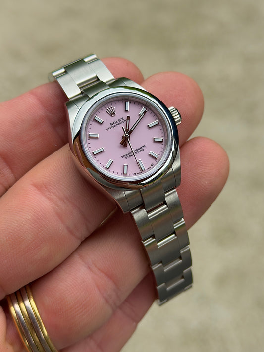 December 2025 Rolex Oyster Perpetual 28 | 276200 | Pink Dial | Full Set