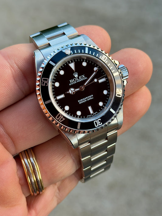 2002 Rolex Submariner No Date | 14060M | Two-Line Dial | Box + Papers