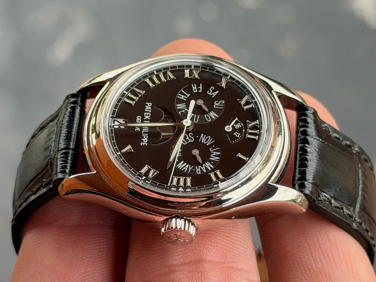 1999 Patek Philippe 5036 | Annual Calendar | Moonphase | White Gold