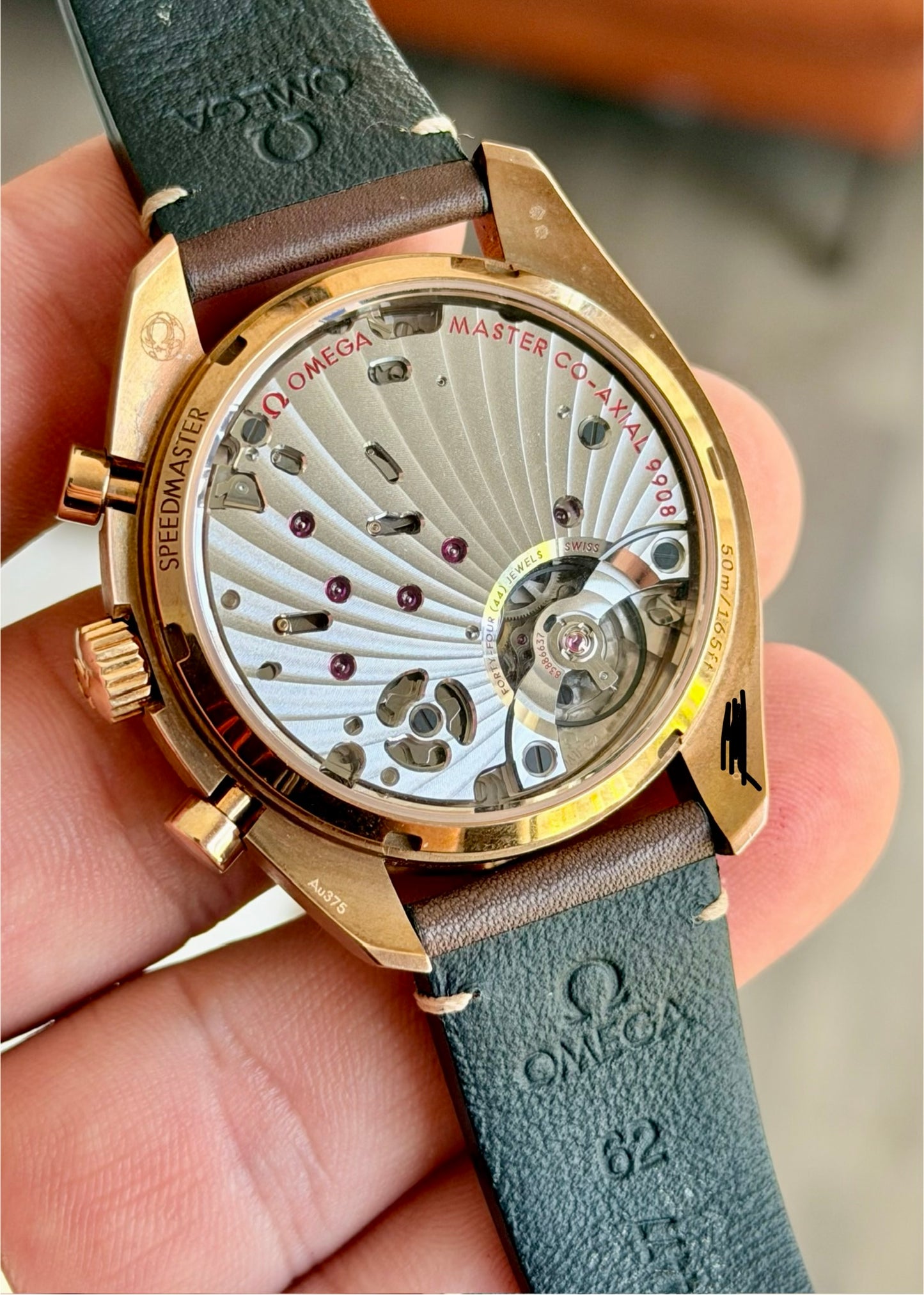 2024 Omega Speedmaster Chronoscope - Bronze Gold - Full Set
