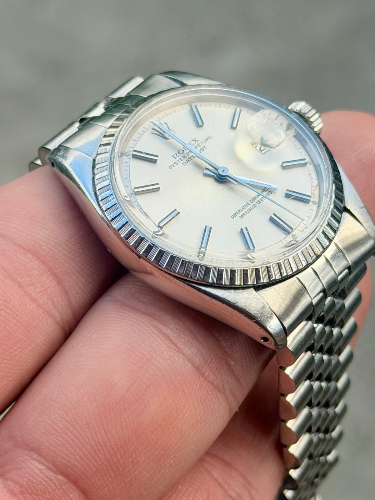 1973 Rolex Datejust 36 “Sigma Dial” | 1603 | Silver Dial