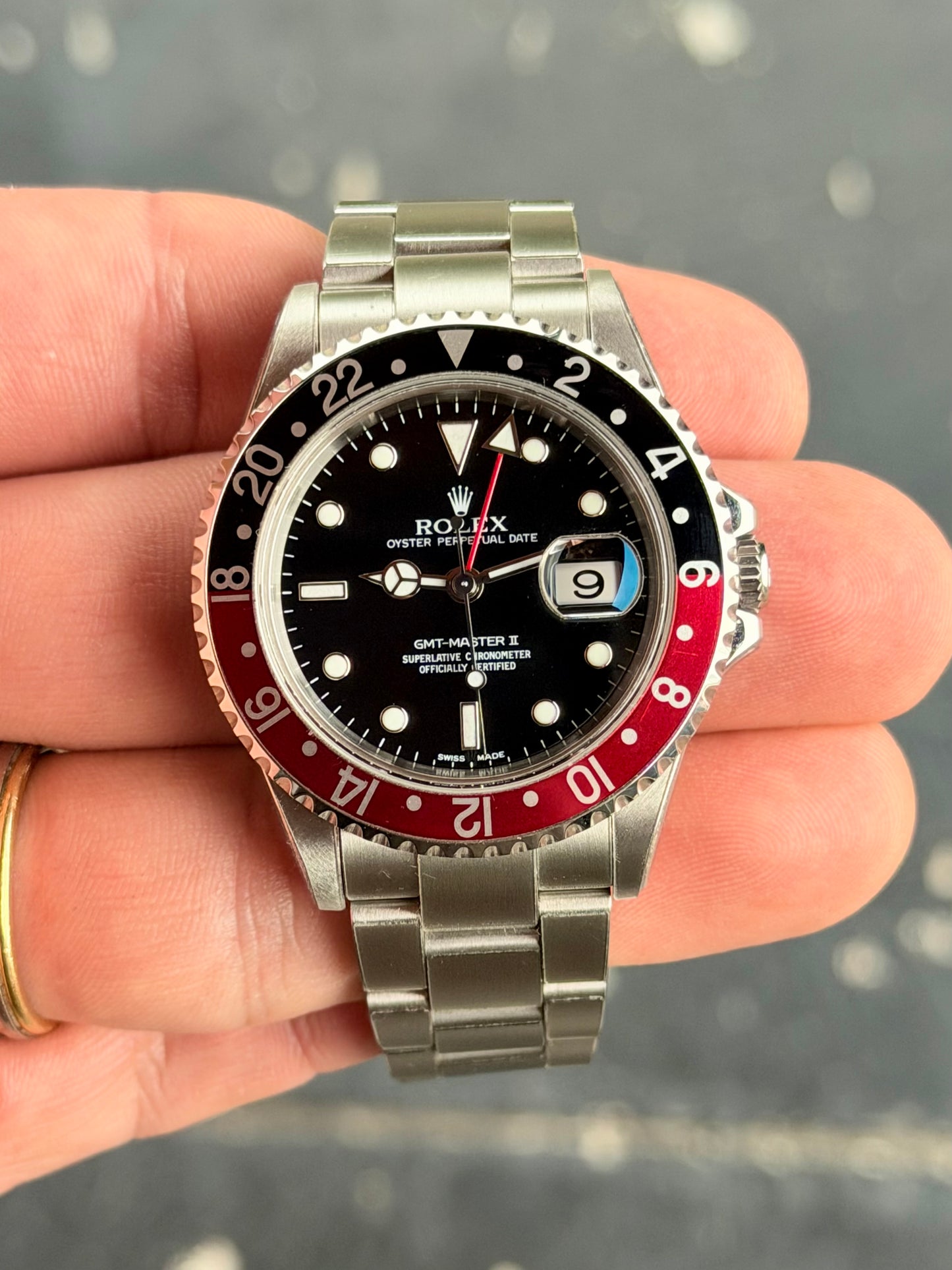 2004 Rolex GMT-Master II 16710 "Coke" | Complete Set Australian stock | RSC 2023