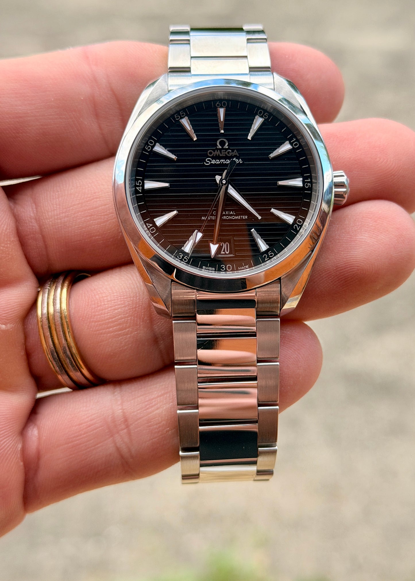 2024 Omega Aquaterra Black Dial - Full Set