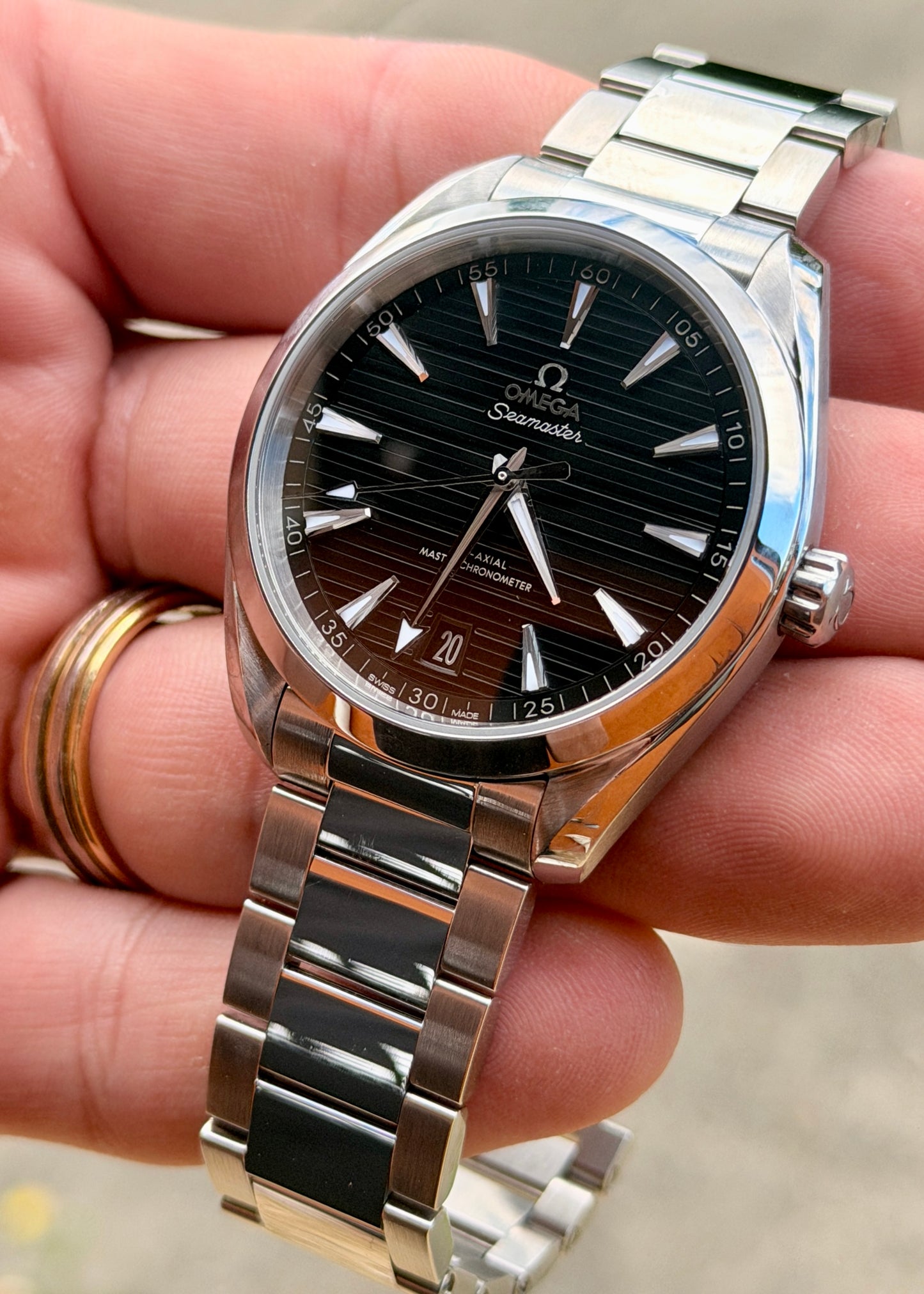 2024 Omega Aquaterra Black Dial - Full Set