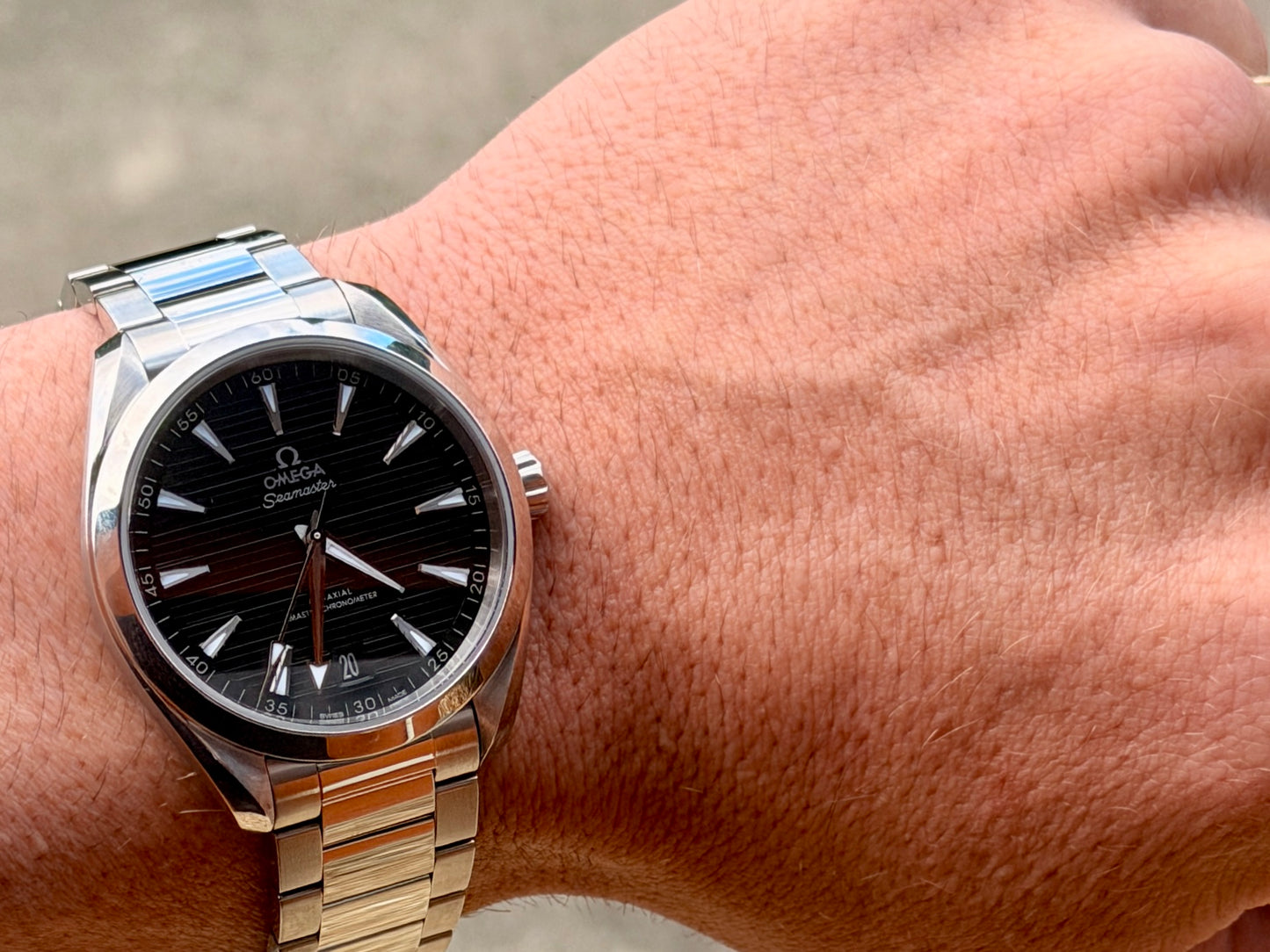 2024 Omega Aquaterra Black Dial - Full Set