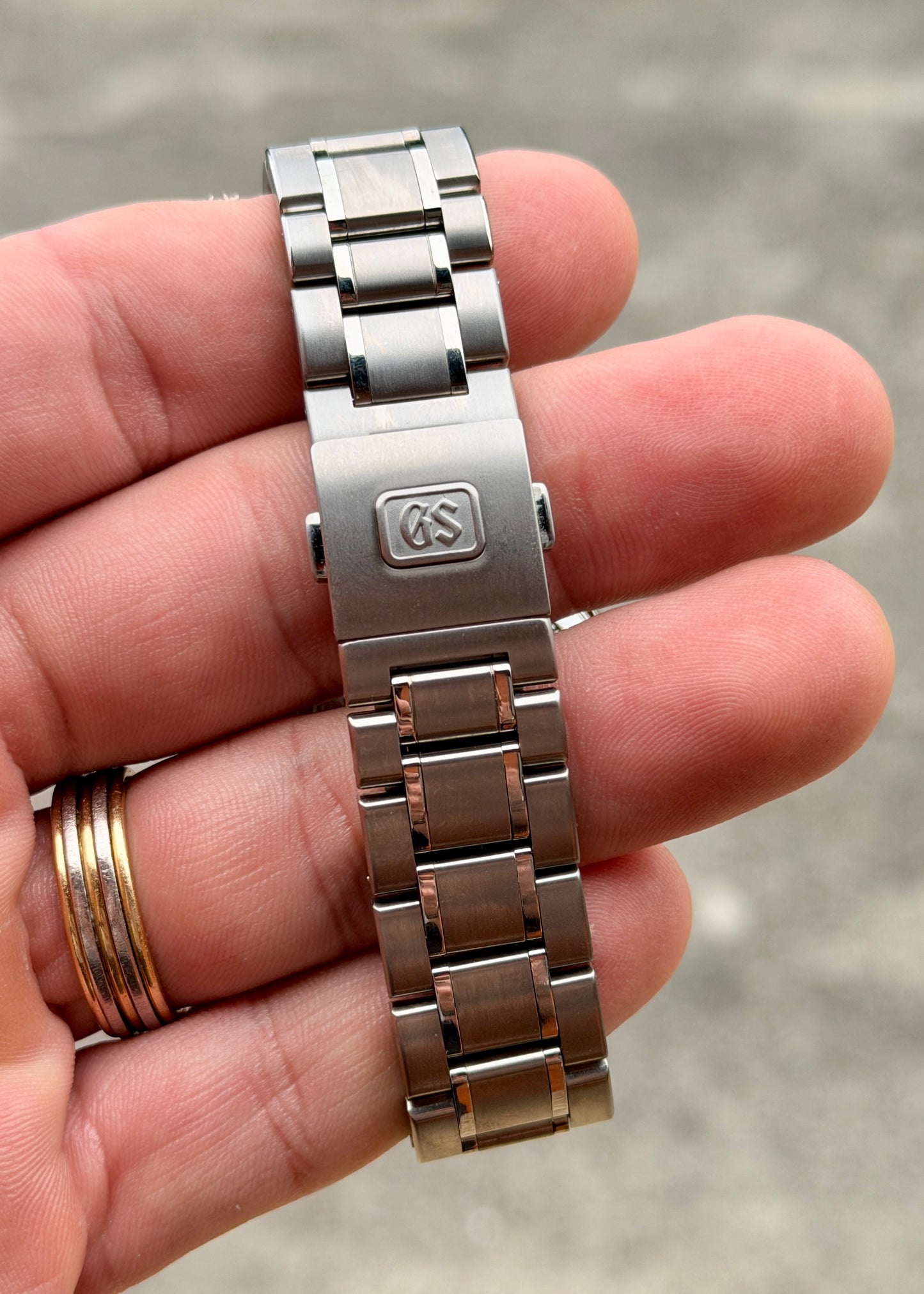 Grand Seiko SBGJ213 Titanium Hi-Beat GMT - Full Set