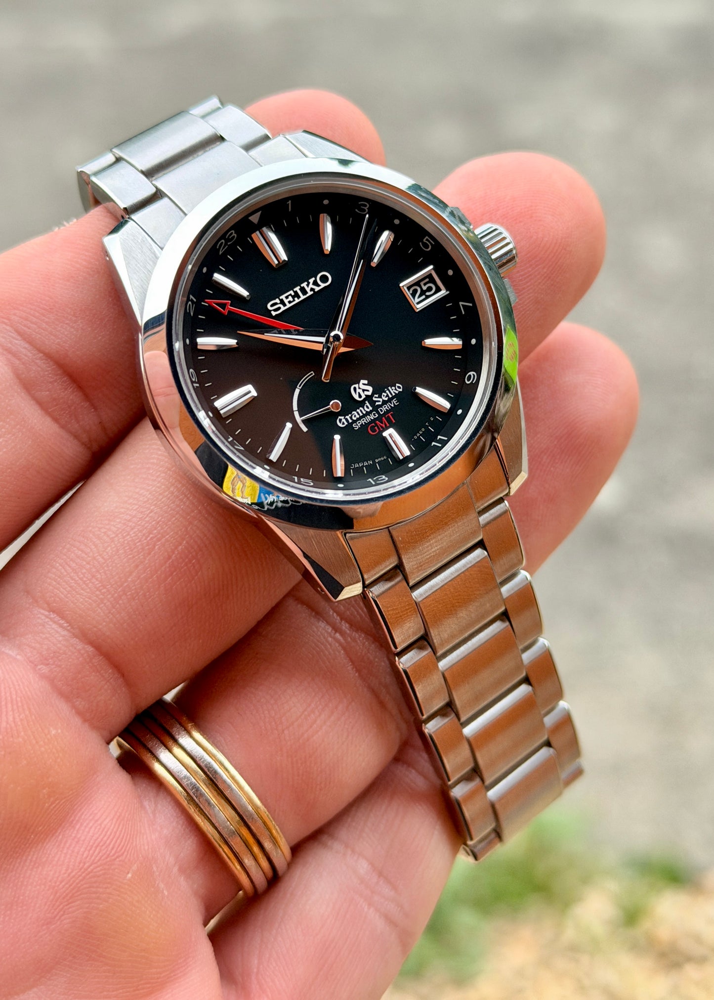 2017 Grand Seiko SBGE013 Spring Drive GMT - Full Set